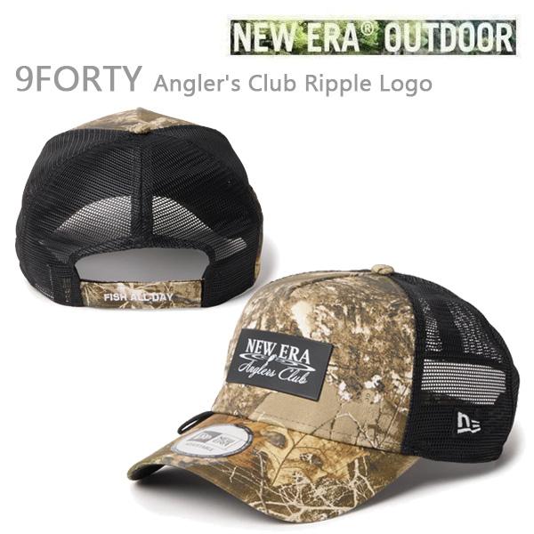 ニューエラ キャップ 9FORTY ループ Angler's Club Ripple Logo リアルツリーカモ ( 14774380 )  newera アウトドア 帽子 正規品   爆買 | NEW ERA