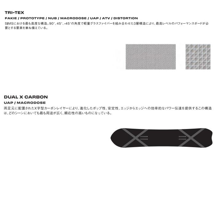 SIMS SIMS UAP（26-27 2027) シムス スノーボード 日本正規品