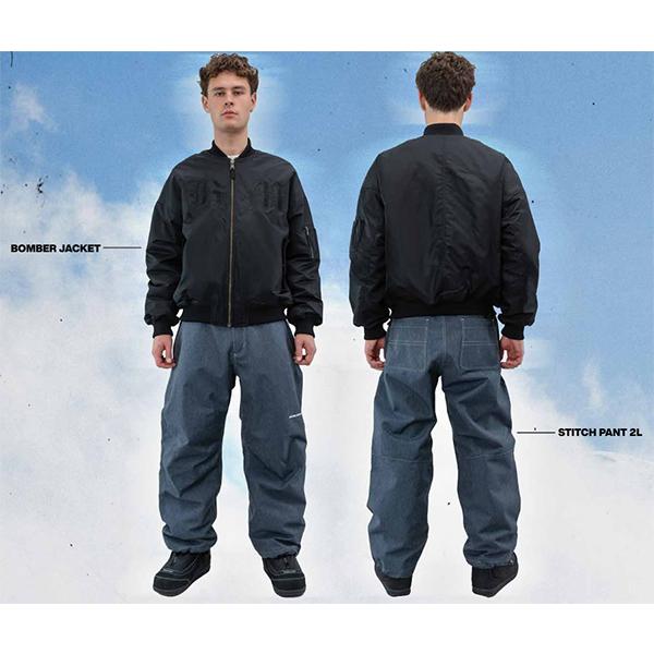 ビヨンドメダルズ スノーボードウェア メンズ 26-27 STITCH -pants 