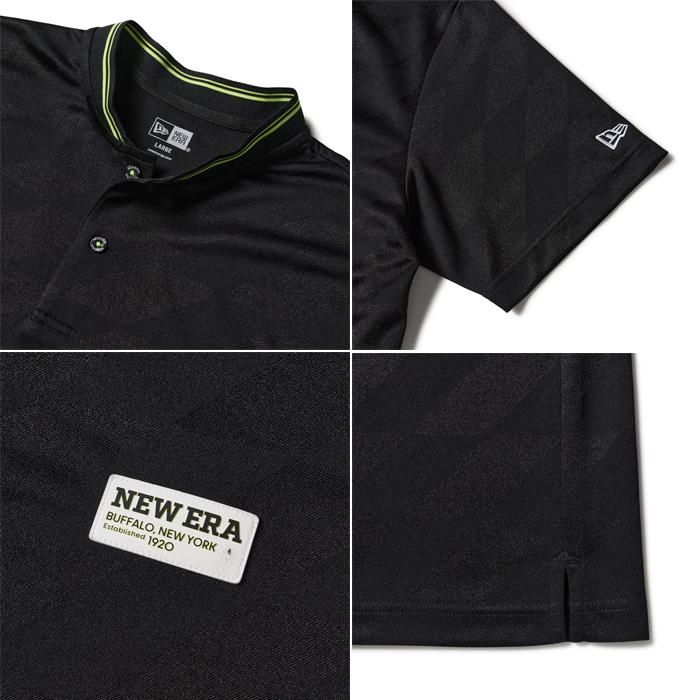 NEW ERA（ニューエラ） ゴルフ 半袖 ショートカラーポロシャツ