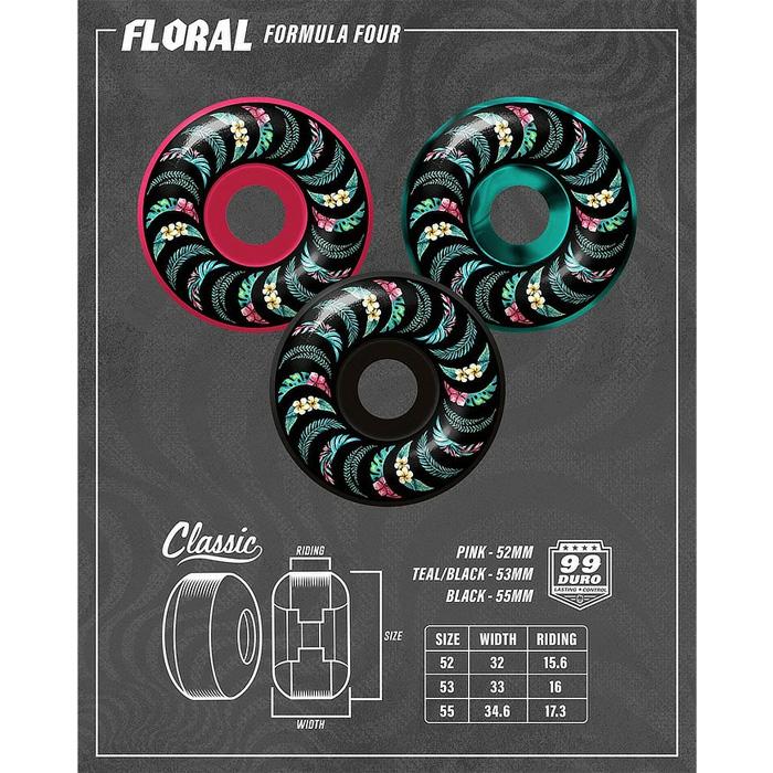 SPITFIRE WHEELS スケボー ウィール SPITFIRE F4 (FORMULA FOUR