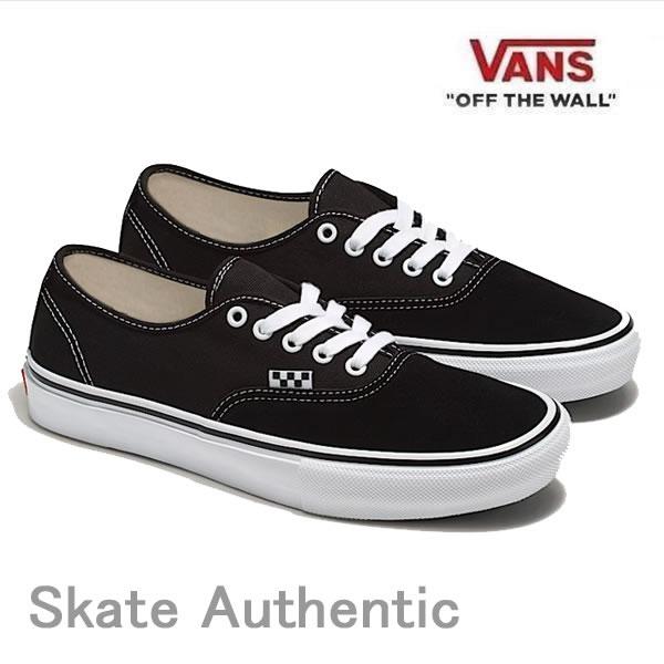 バンズ スケート オーセンティック VANS Skate Authentic / Black/White (VN0A5FC8Y28) ヴァンズ スニーカー スケボーシューズ   爆買