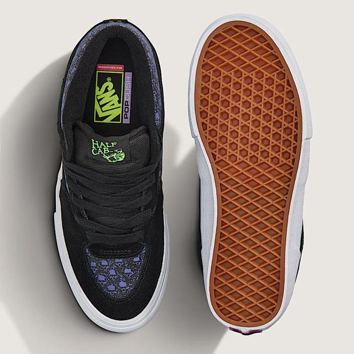 バンズ スケート ハーフキャブ VANS SKATE HALF CAB / Acid Airbrush VIOLET PURPLE (VN0A5FCDCPU) ヴァンズ スニーカーの画像