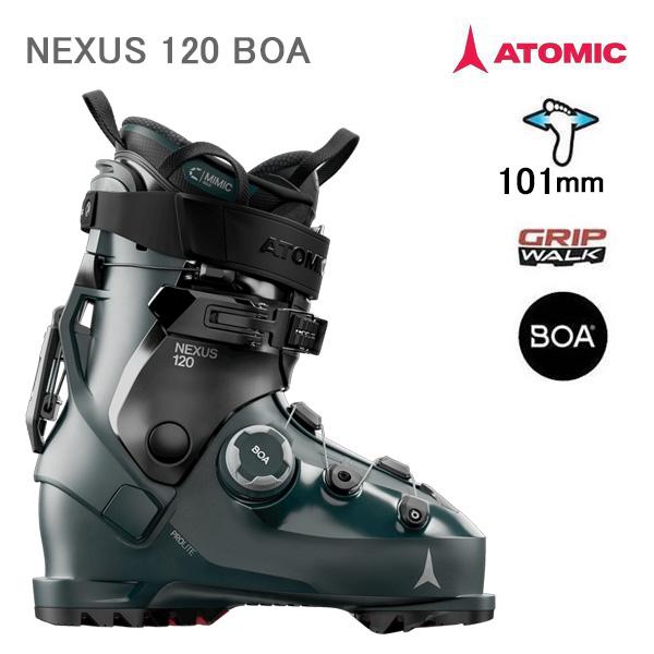 アトミック スキーブーツ リアエントリー ATOMIC NEXUS 120 BOA (26-27 2027)  日本正規品 爆買