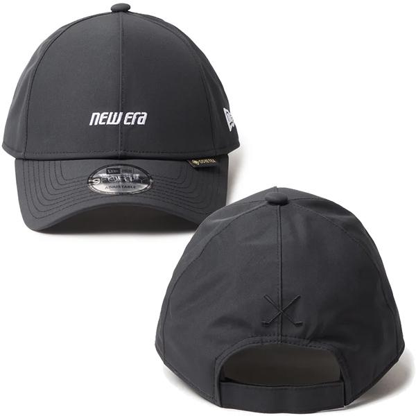 レア/廃番【ニューエラ】GOLF ロゴ ゴアテックス キャップ ゴルフ黒ブラック NEW ERA（ニューエラ） ゴルフ ゴアテックス キャップ 9FORTY GORE-TEX