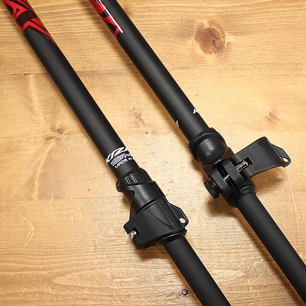 KIZAKI（キザキ） スキーストック 伸縮式 100-125cm Websports