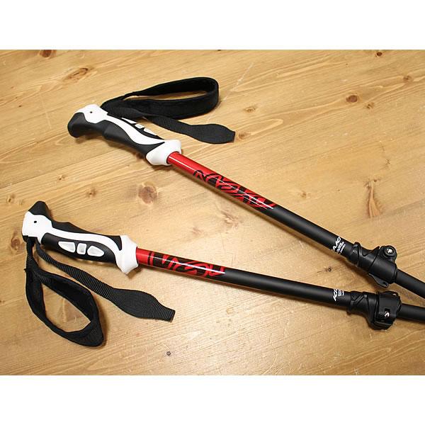 KIZAKI（キザキ） スキーストック 伸縮式 100-125cm Websports