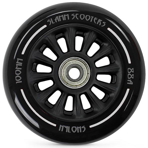 フリースタイルスクーター SLAMM SCOOTERS スペアウィール SL509 Nylon Core 100mm 88a + ABEC 9 Bearings キックスクーター 【C1】 フリースタイルスクーター SLAMM SCOOTERS スペアウィール SL509 Nylon Core 100mm 88a + ABEC 9 Bearings キックスクーター 【C1】