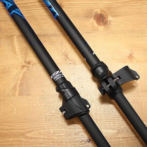 KIZAKI（キザキ） スキーストック 伸縮 100〜125cm Websports