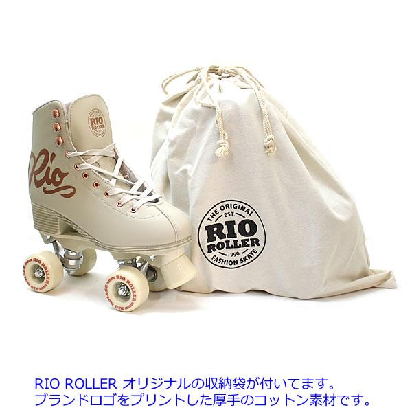 ローラースケート 大人 RIO ROLLER リオローラー ROSE Cream RIO360  クワッドスケート｜websports｜03