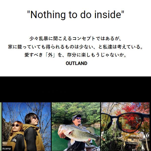 OUTLAND サングラス BAATARA マットブラック MBK 偏光ULライトグリーン OL-106 アウトランド 山本光学 釣り フィッシング_8