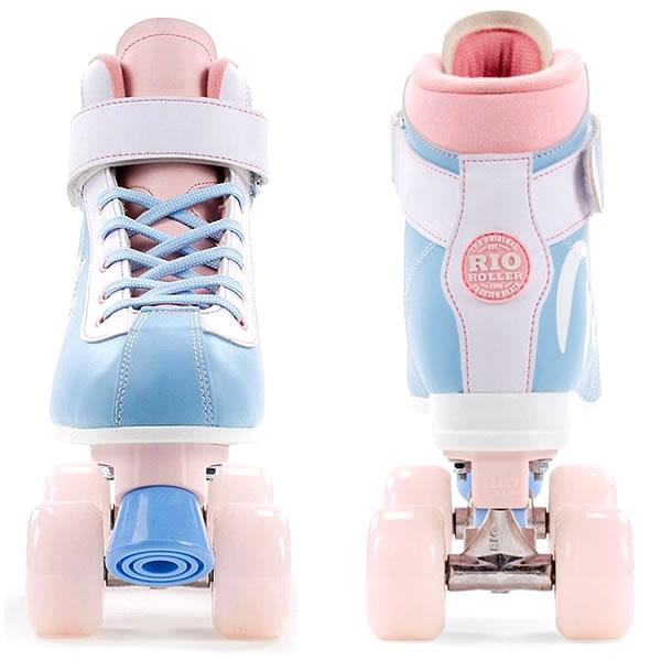 ローラースケート クワッドスケート RIO ROLLER リオローラー MILKSHAKE CottonCandy (BLUPNK