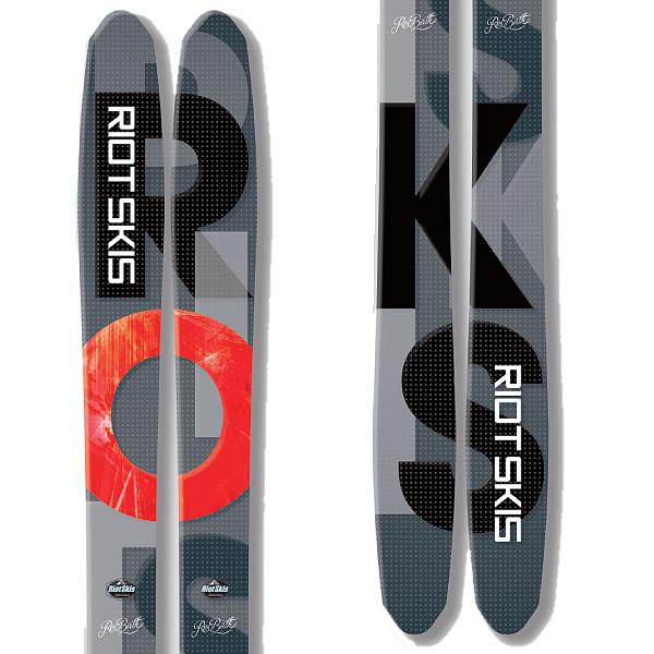 RIOT SKIS ライオット スキー 2023 ReBirth (RB) リバース スキー板 単品 （板のみ）22-23 ライオット スキー板｜websports｜02