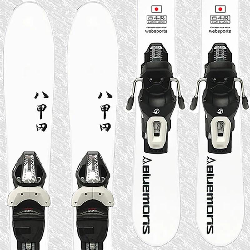 BLUEMORIS スキーボード 八甲田99R マットホワイト JAPAN LIMITED 99cm＋チロリアSLR90 ビンディング搭載 スキー板