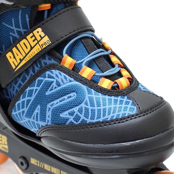K2 インラインスケート 子供 ケーツー RAIDER PRO PACK ブルー