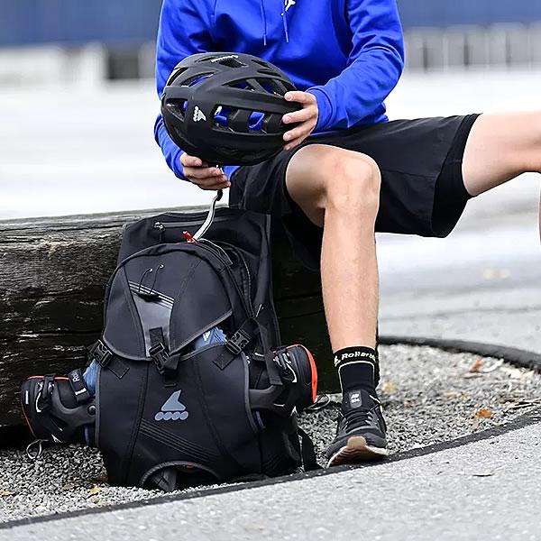 ローラーブレード インラインスケート バックパック PRO BACKPACK LT 30 Black 30L インライン1足収納可能 バッグ
