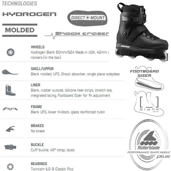 TECNICA（テクニカ） アグレッシブインラインスケート ローラー