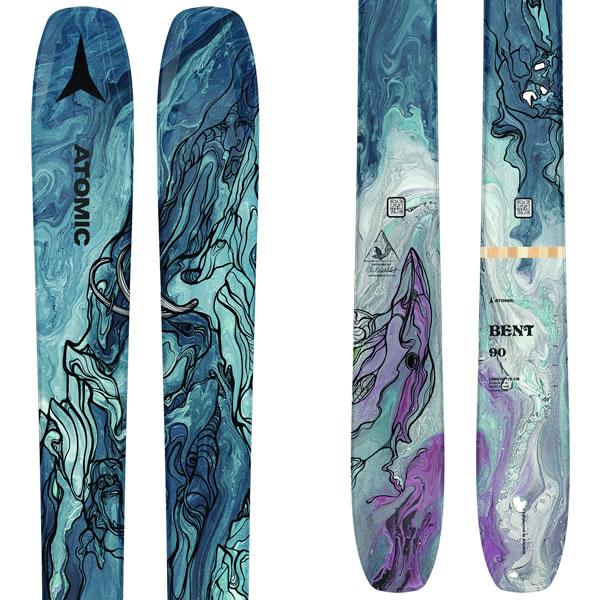 （新品,未開封） アトミックスキー板 2023 BENT 90 スキー板 単品 (板のみ) AA0029434 ベント 90 22-23 atomic ski 2023 【HOV7980692844】(29055円)