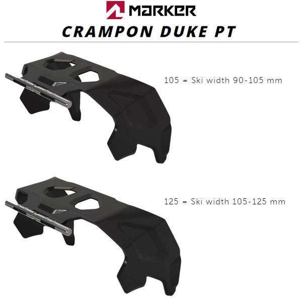 MARKER（マーカー） ビンディング DUKE PT 専用 クランポン 2サイズ