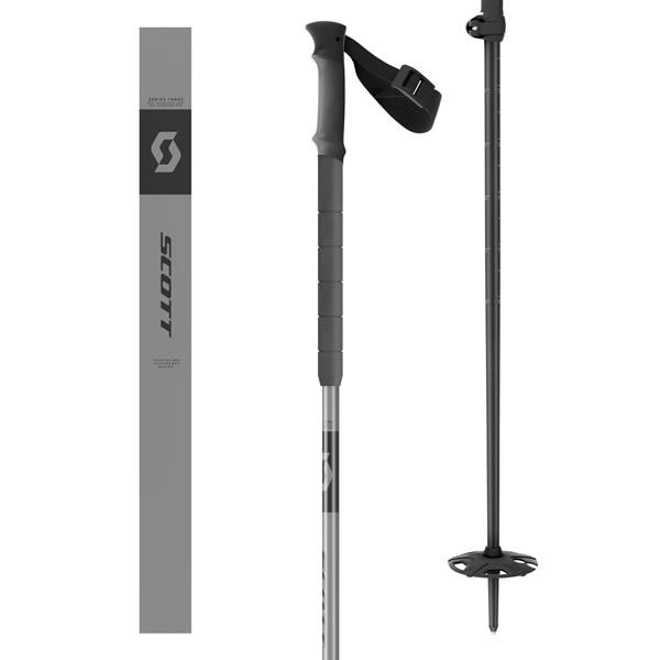 スコット スキーポール ALUGUIDE POLES 0011 grey 伸縮式 105-140cm P291894 SCOTT スキーストック 日本正規品｜websports｜02