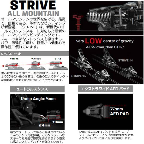 SALOMON サロモン ビンディング STRIVE 14 GW Metal (L41775100 SALOMON サロモン ビンディング STRIVE 14 GW Metal (L41775100