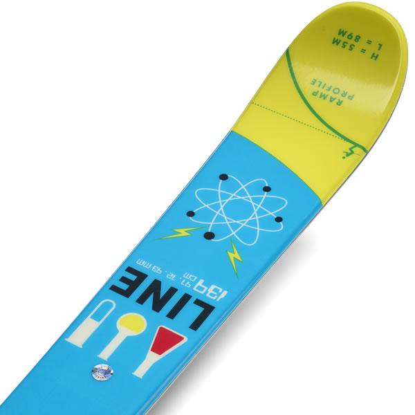 LINE スキー板 ジュニア WALLISCH SHORTY + SAL C5 GW J75 ビンディング付 (スキーセット) (23-24 2024) ラインスキー板 日本正規品｜websports｜06