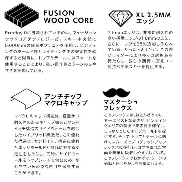 FACTION SKI 2024 PRODIGY 0X プロディジー0 エックス スキー板 単品