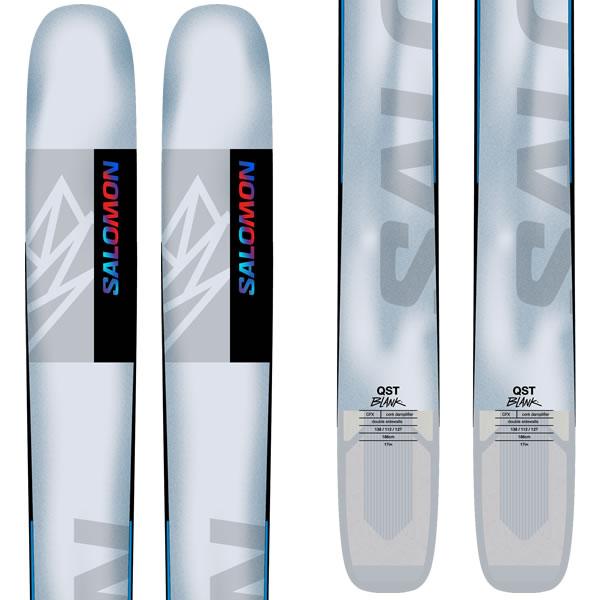 SALOMON サロモン スキー板 2025 QST BLANK 単品 (板のみ SALOMON サロモン スキー板 2025 QST BLANK 単品 (板のみ