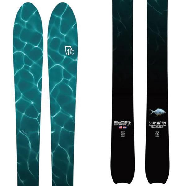 ICELANTIC スキー 2024 SHAMAN 2.0 99 シャーマン (23-24) + マーカー