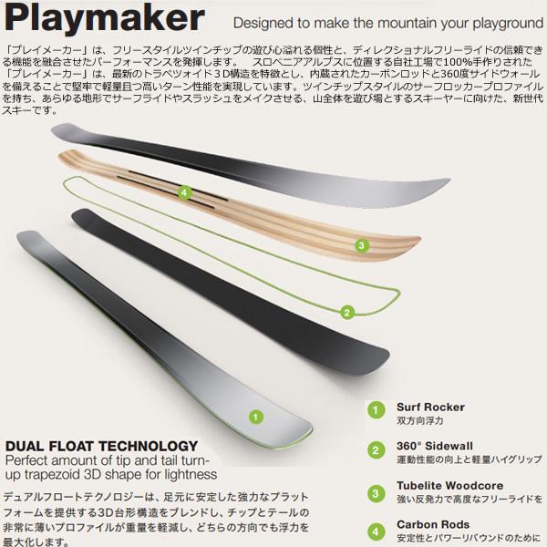elan エラン スキー板 2025 PLAYMAKER 111 単品 (板のみ elan エラン スキー板 2025 PLAYMAKER 111 単品 (板のみ