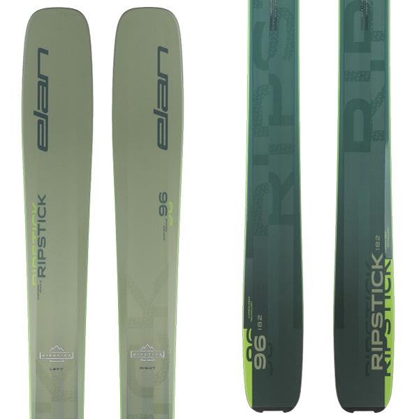 札幌市 清田区 エラン elan スキー板 RIPSTICK96 リップスティック 188㎝ ビンディング付き DemoSki 23/24season グリーン系 elan（エラン） スキー板 2026 RIPSTICK 96 スキー板 単品 (板のみ