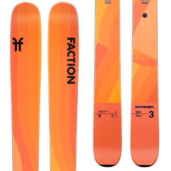 FACTION SKI 2026 DANCER 3 -Orange- ダンサー3 スキー板 単品 FACTION SKI 2026 DANCER 3 -Orange- ダンサー3 スキー板 単品