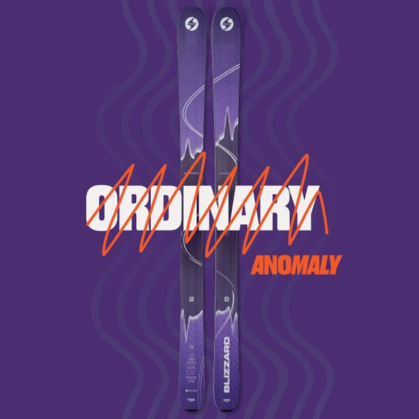 BLiZZARD Ski ブリザードスキー 2025 ANOMALY 102 スキー板 単品 BLiZZARD Ski ブリザードスキー 2025 ANOMALY 102 スキー板 単品