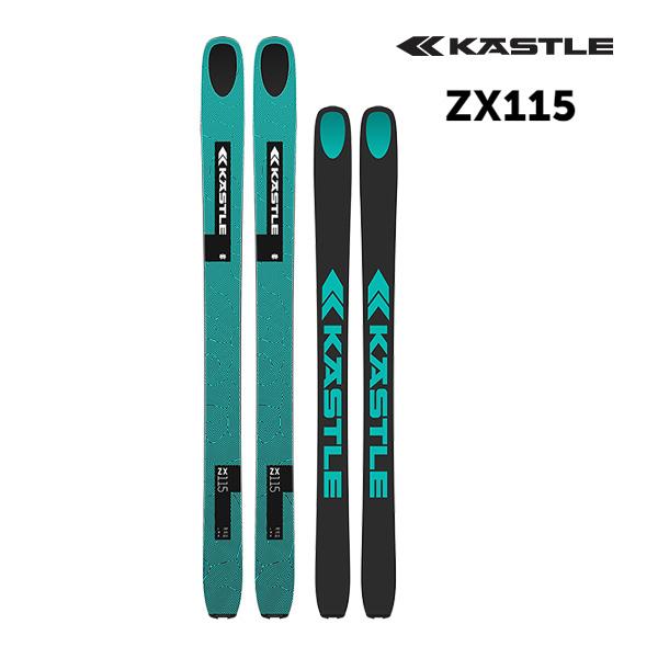 KASTLE フリーライドスキー 2026 ZX 115 スキー板 単品 (板のみ