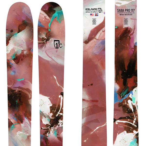 ICELANTIC アイスランティック スキー 2025 SABA PRO 117 スキー ICELANTIC アイスランティック スキー 2025 SABA PRO 117 スキー