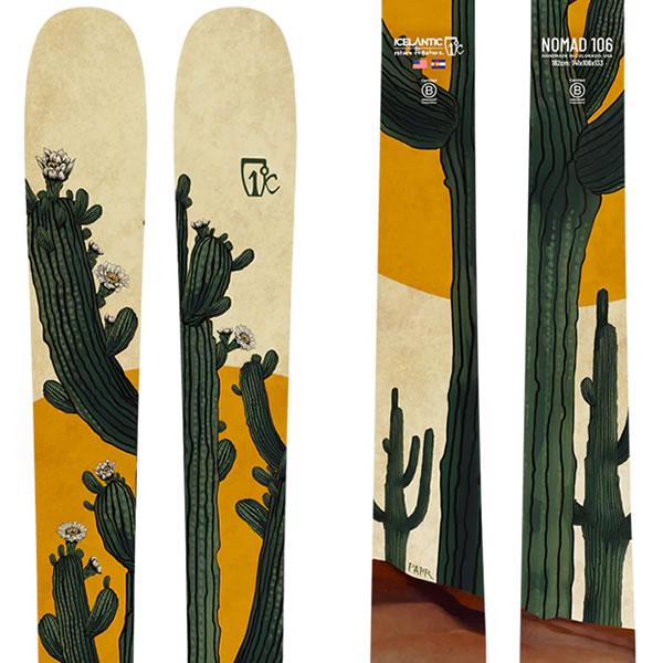 ICELANTIC アイスランティック スキー 2025 NOMAD 106 スキー板