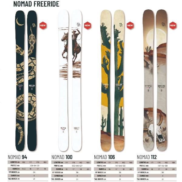 ICELANTIC アイスランティック スキー 2025 NOMAD 112 スキー板 ICELANTIC アイスランティック スキー 2025 NOMAD 112 スキー板