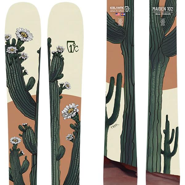 ICELANTIC アイスランティック スキー 2025 MAIDEN 102 スキー板 ICELANTIC アイスランティック スキー 2025 MAIDEN 102 スキー板