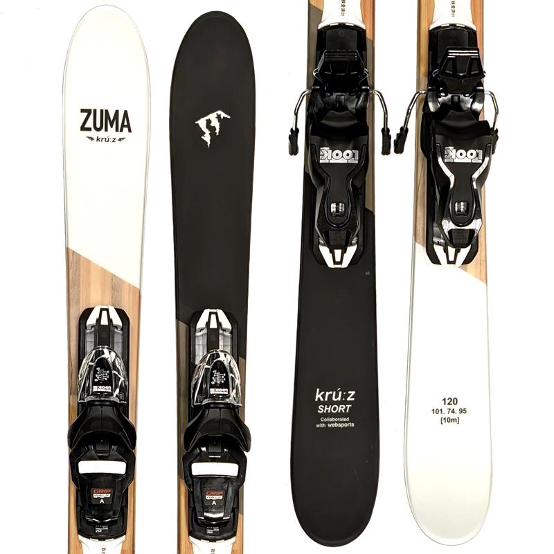 スワロー ショートスキー 120cm ZUMA KRU:Z SHORT+ルック スワロー ショートスキー 120cm ZUMA KRU:Z SHORT+ルック