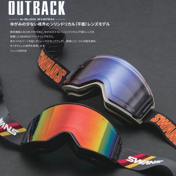 SWANS スワンズ スキーゴーグル 調光レンズ OUTBACK OB-MDH-CU SWANS スワンズ スキーゴーグル 調光レンズ OUTBACK OB-MDH-CU