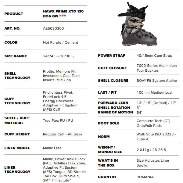 ATOMIC（アトミック） スキーブーツ BOA テックビンディング 対応