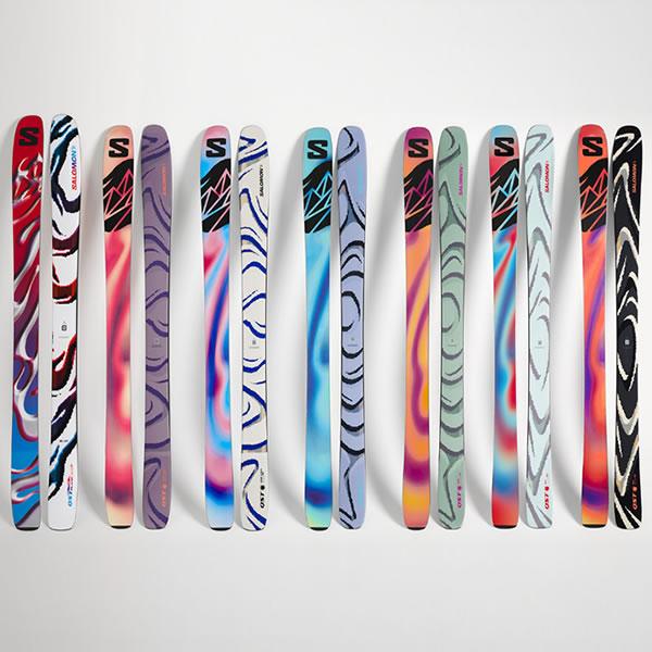 SALOMON（サロモン） スキー板 2026 QST 100 COSMIC SKY スキー板 単品