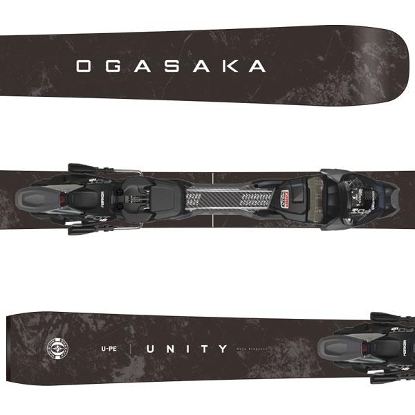 オガサカ スキー 25-26 U-PE/BK + マーカー FDT 12 TPX ビンディング付  UNITY ユニティ 2026 OGASAKAの画像