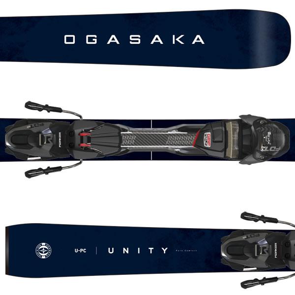 オガサカスキー-ski U-PC/BL+FDT10 146cm〜 オガサカ スキー板 2026