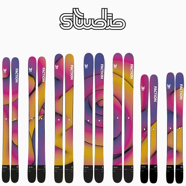 FACTION SKI 2026 STUDIO 2 スタジオ2 スキー板 単品 (板のみ) 25-26