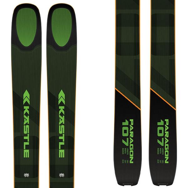 KASTLE フリーライドスキー 2026 PARAGON 107 スキー板 単品 (板のみ