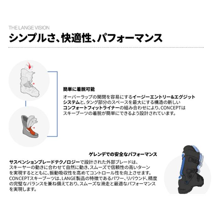 ラング スキーブーツ LANGE CONCEPT 11 GW_BOA (26-27 2027）オールマウンテンスキーブーツ_6