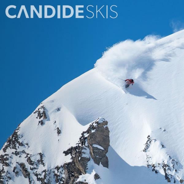 CANDIDE SKIS キャンディッド スキー 2027 AK 121 -Grey- エーケー121 スキー板 単品 (板のみ) 26-27 日本正規品の画像