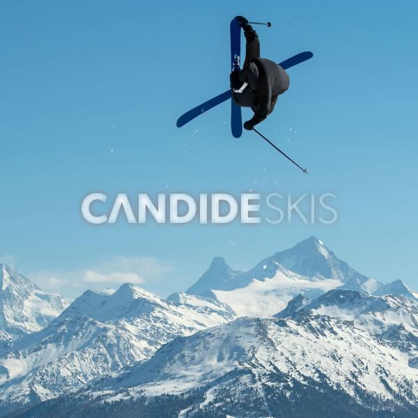 CANDIDE SKIS キャンディッド スキー 2027 AK 121 -Grey- エーケー121 スキー板 単品 (板のみ) 26-27 日本正規品の画像