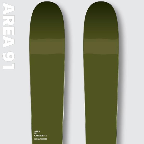 CANDIDE SKIS キャンディッド スキー 2027 AREA 91 エリア91 スキー板